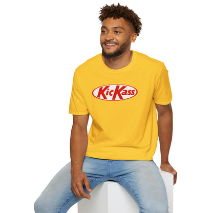 KicKass Unisex Softstyle 100% Cotton T-Shirt