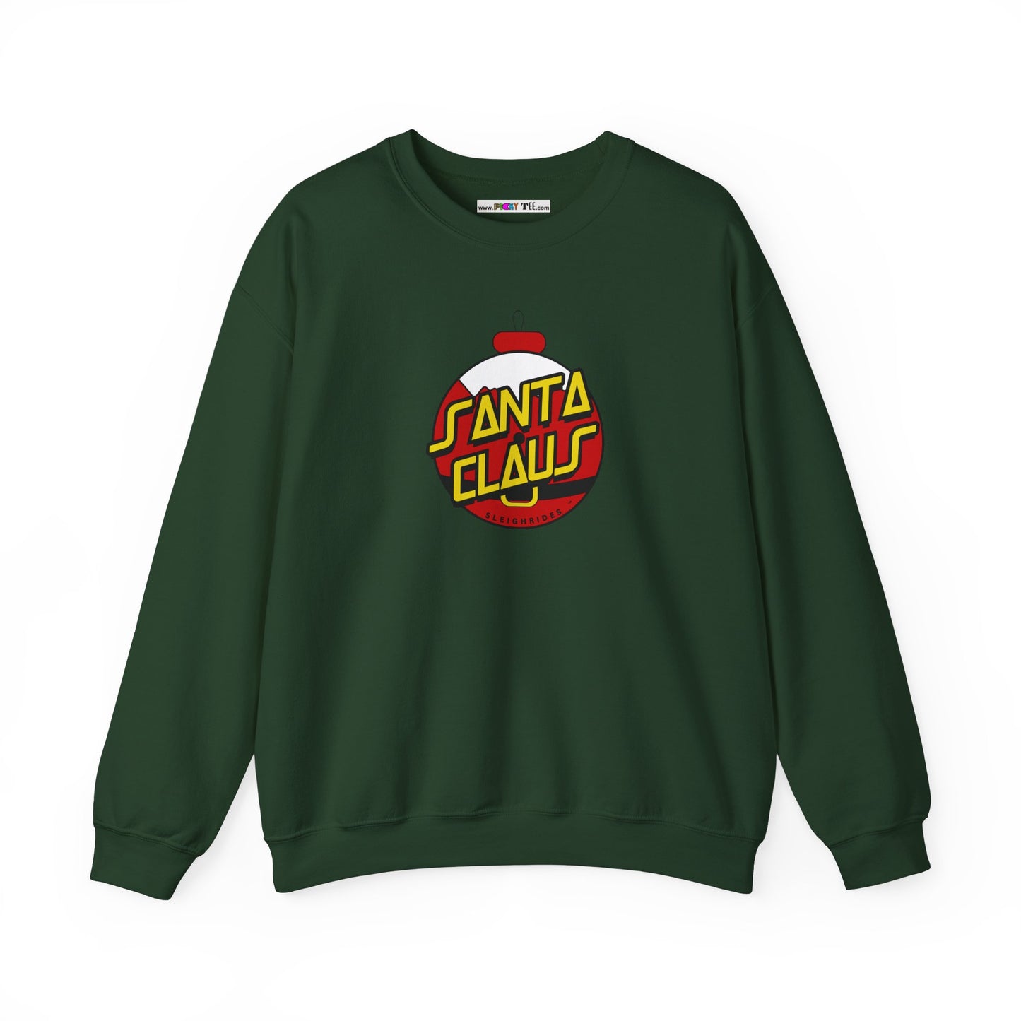 SANTA CLAUS SLEIGHRIDES Unisex Heavy Blend™ Crewneck Sweatshirt