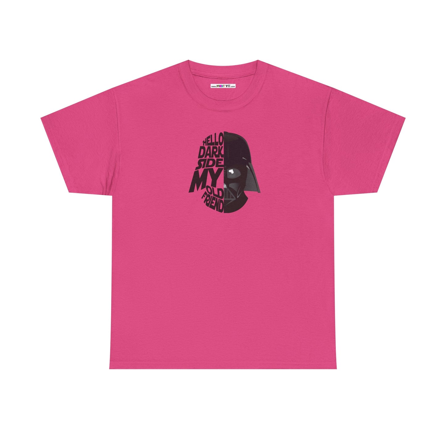 HELLO DARKSIDE MY OLD FRIEND Unisex Heavy Cotton Tee