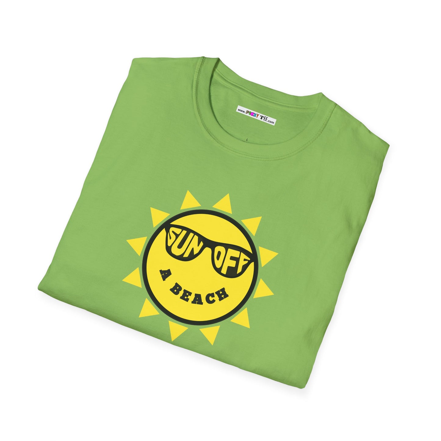 SUN OFF A BEACH Unisex Softstyle 100% Cotton T-Shirt