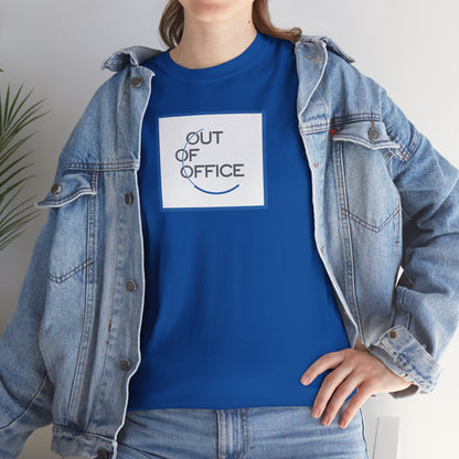 OUT OF OFFICE Unisex Heavy Cotton Tee