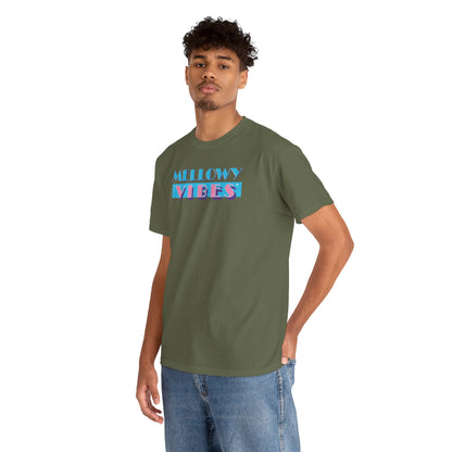 MELLOWY VIBES Unisex Heavy Cotton Tee