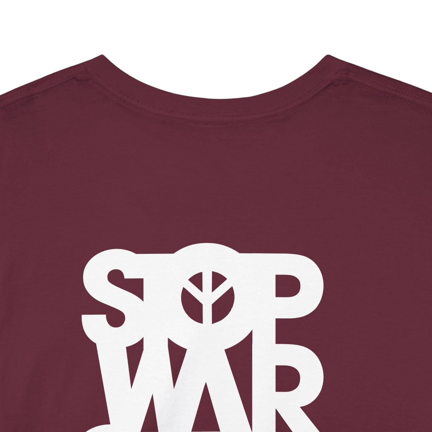 STOP WAR START PEACE Unisex Heavy Cotton Tee