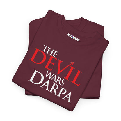 THE DEVIL WARS DARPA Unisex Heavy Cotton Tee