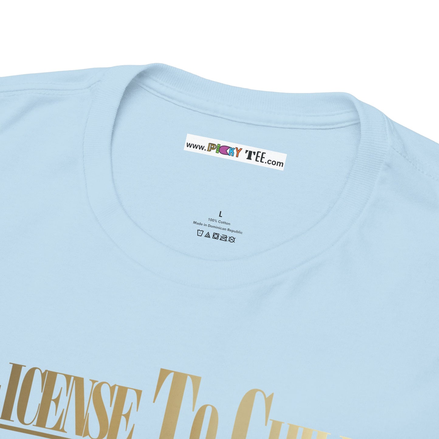 LICENSE TO CHILL 00Zzz Unisex Heavy Cotton Tee