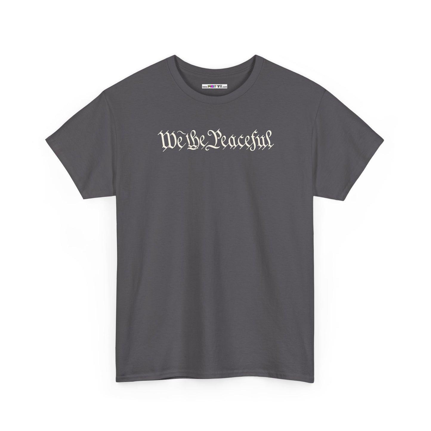 WE THE PEACEFUL Unisex Heavy Cotton Tee