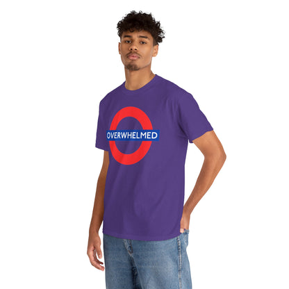 OVERWHELMED Unisex Heavy Cotton Tee