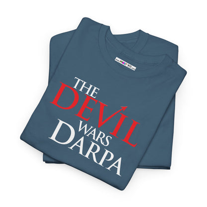 THE DEVIL WARS DARPA Unisex Heavy Cotton Tee