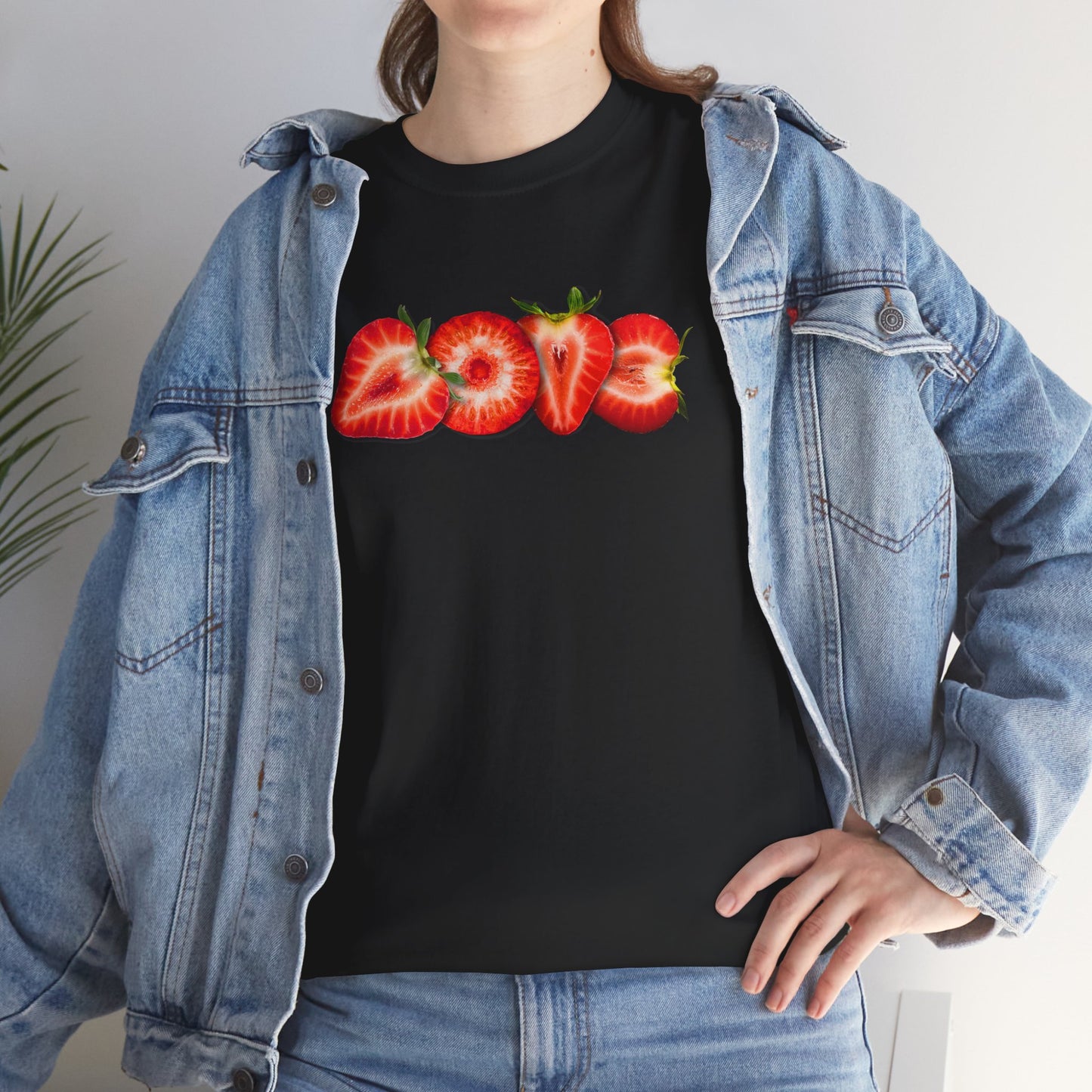 BERRY MUCH LOVE Unisex Heavy Cotton Tee