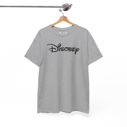 Disobey Unisex Heavy Cotton Tee