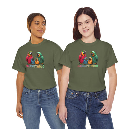 PARROTHOOD Unisex Heavy Cotton Tee