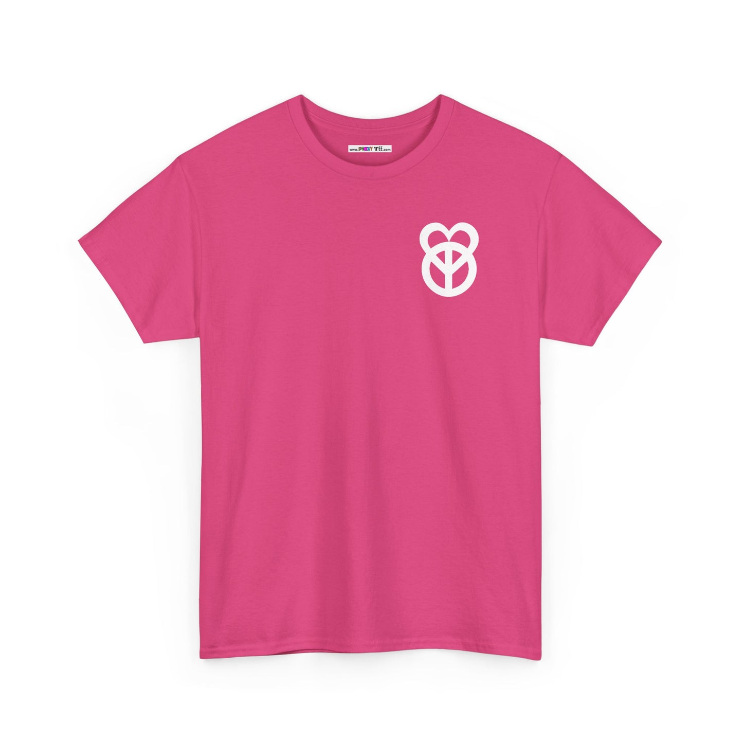 KEEP PEACE AND LOVE ON Unisex Heavy Cotton Tee