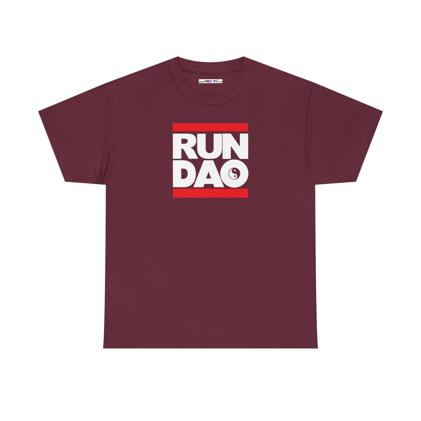 RUN DAO Unisex Heavy Cotton Tee