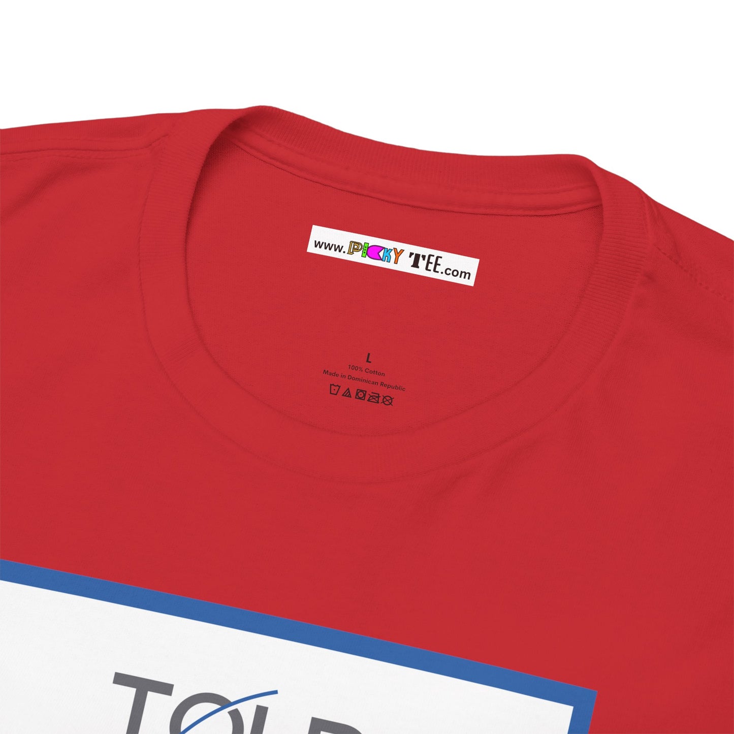 TOLD YOU SO Unisex Heavy Cotton Tee