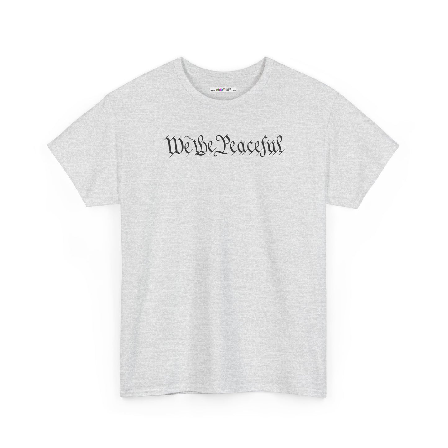 WE THE PEACEFUL Unisex Heavy Cotton Tee