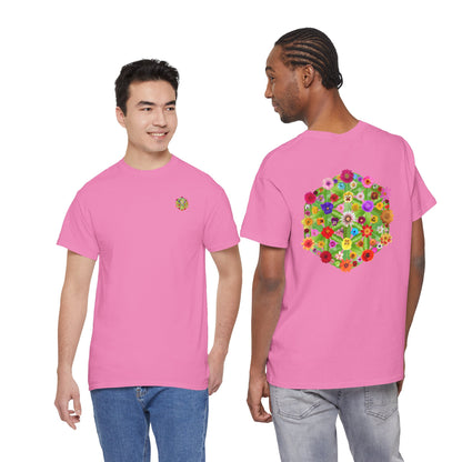 Flowers of Life Unisex Heavy Cotton Tee