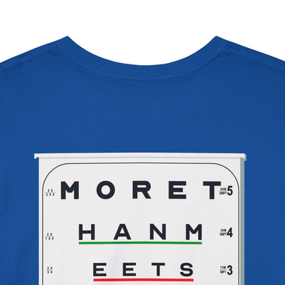 MORE THAN MEETS THE I TEST Unisex Heavy Cotton Tee
