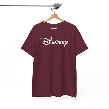 Disobey Unisex Heavy Cotton Tee