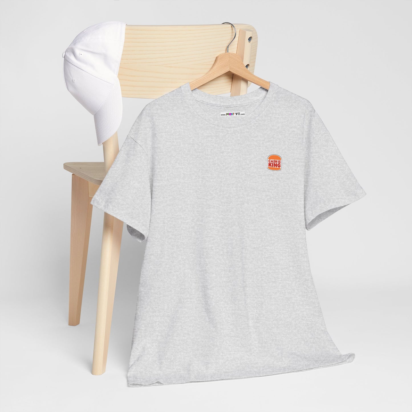 CASH IS KING Unisex Heavy Cotton Tee