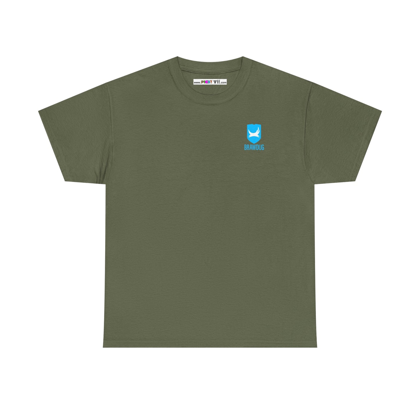 BRAWDUG Unisex Heavy Cotton Tee