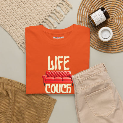 LIFE COUCH Unisex Heavy Cotton Tee
