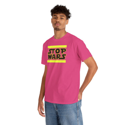 STOP WARS Unisex Heavy Cotton Tee