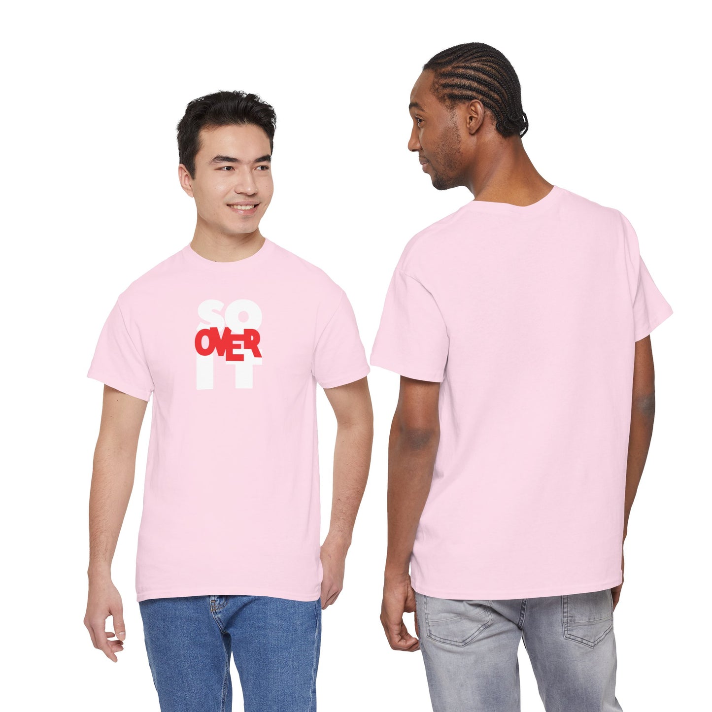 SO OVER IT Unisex Heavy Cotton Tee