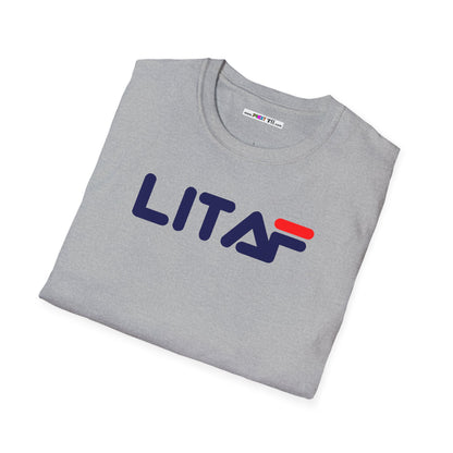 LIT AF Unisex Softstyle 100% Cotton T-Shirt