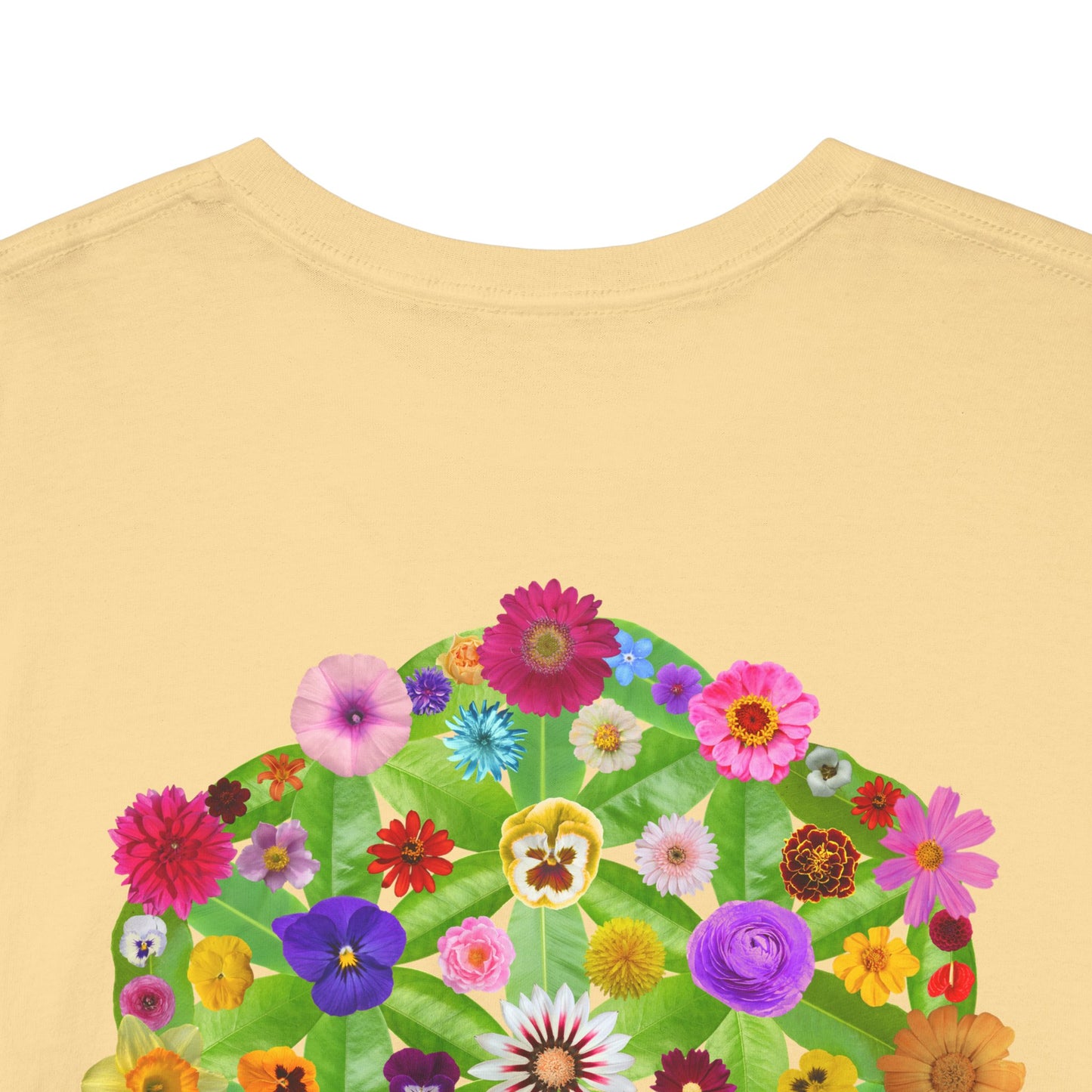 Flowers of Life Unisex Heavy Cotton Tee