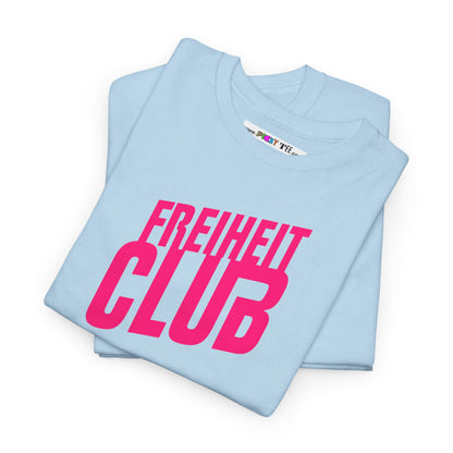 FREIHEIT CLUB  Unisex Softstyle 100% Cotton T-Shirt