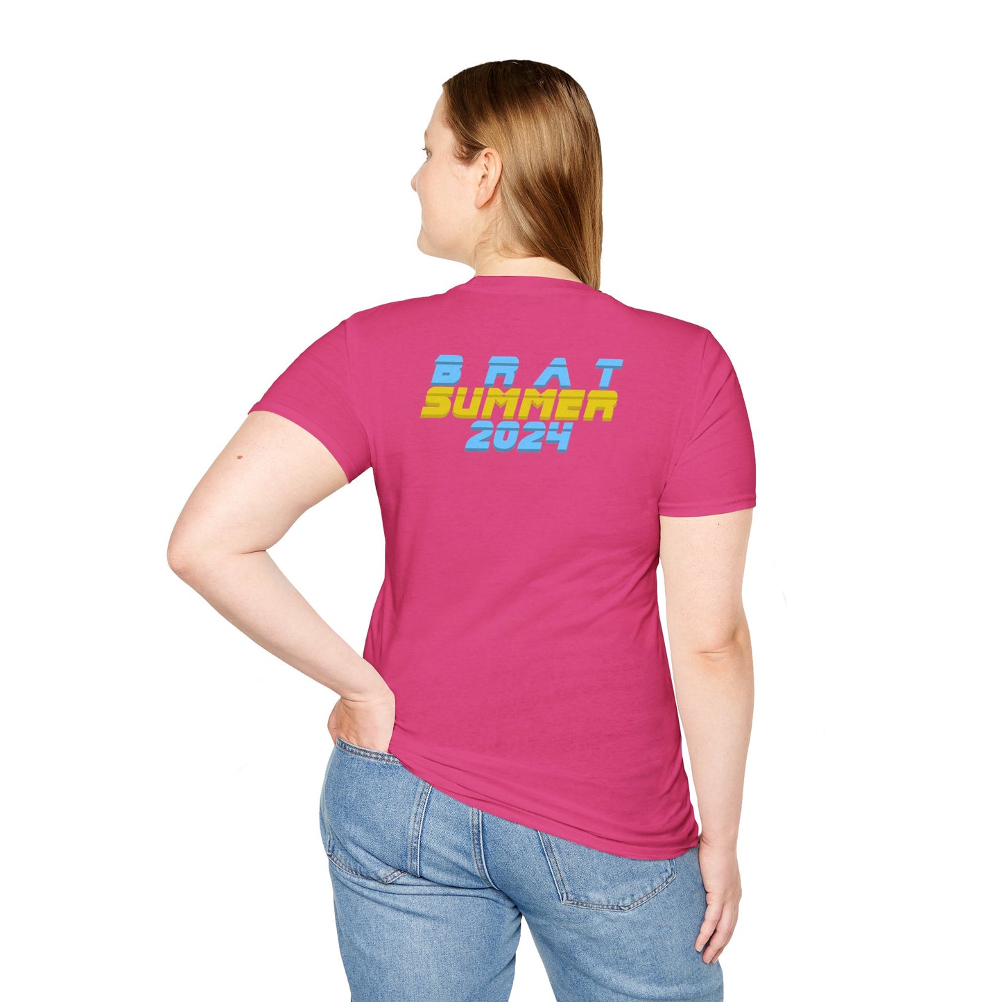 BRAT SUMMER 2024 Unisex Softstyle 100% Cotton T-Shirt