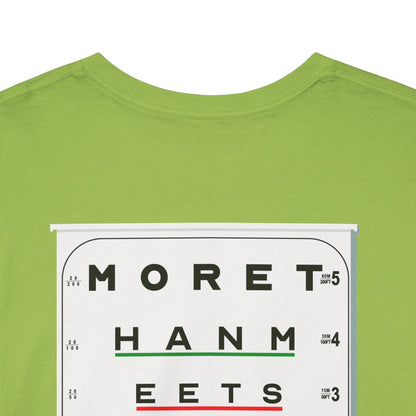 MORE THAN MEETS THE I TEST Unisex Heavy Cotton Tee