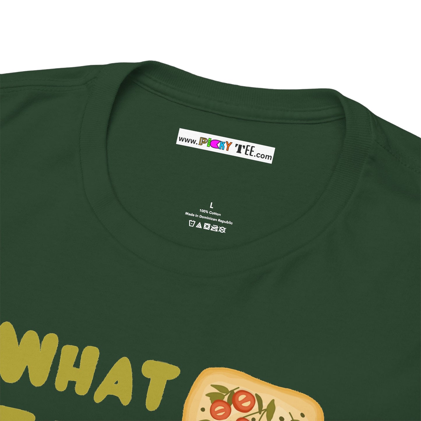 WHAT THE FOCACCIA Unisex Heavy Cotton Tee