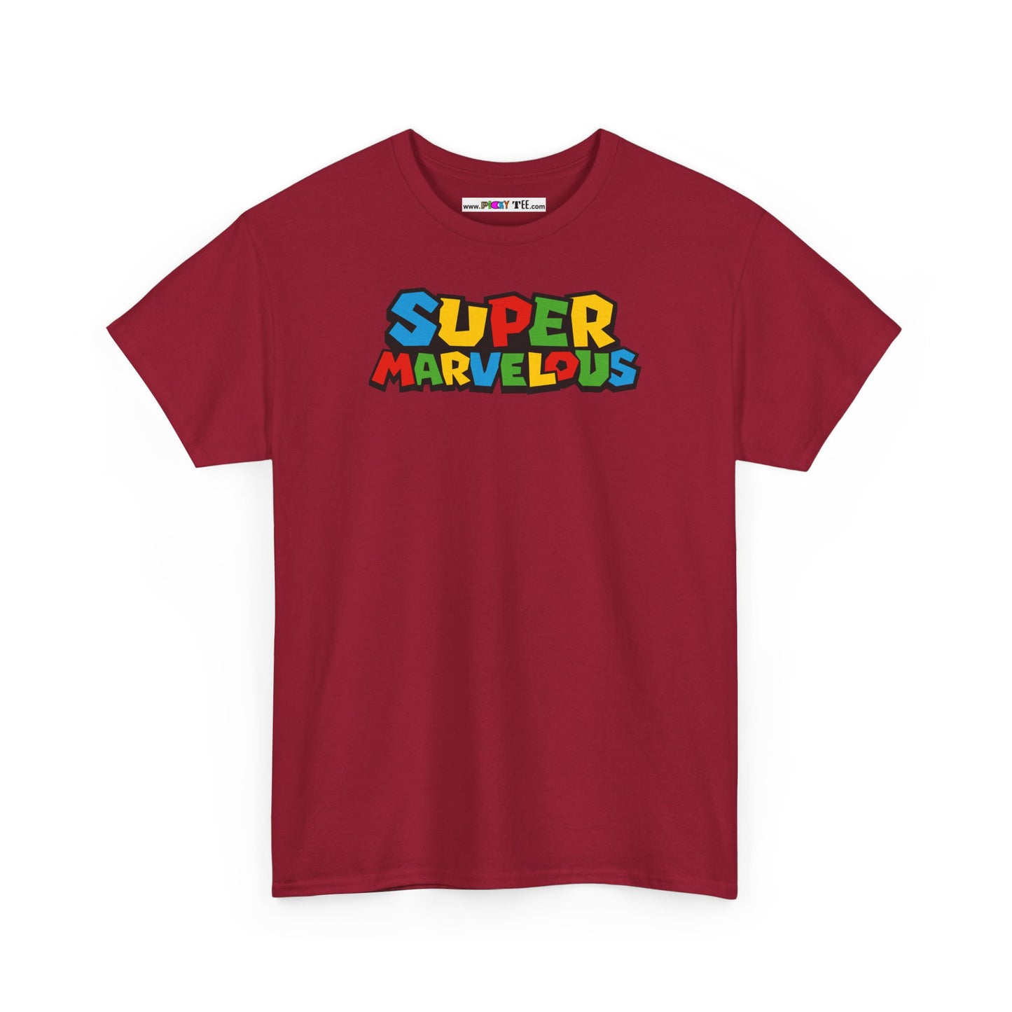 SUPER MARVELOUS Unisex Heavy Cotton Tee