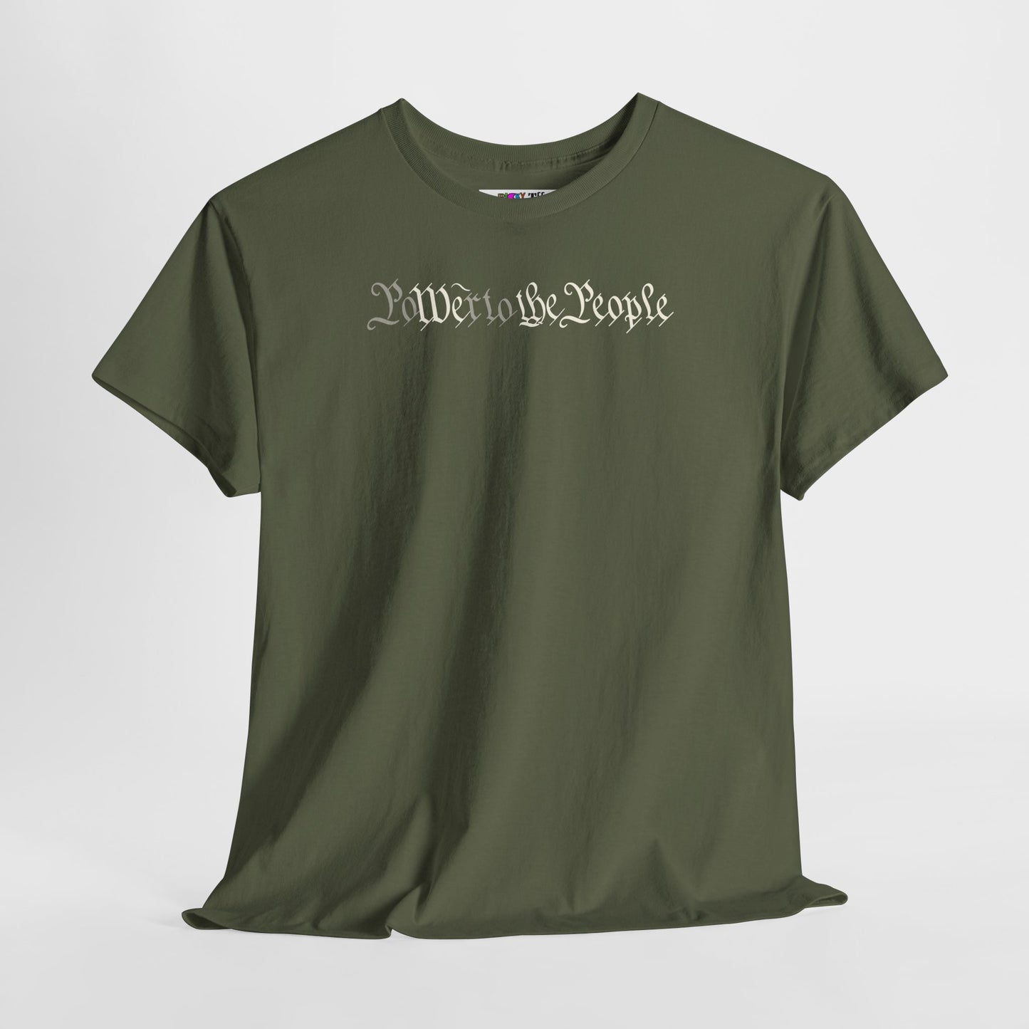 poWEr to THE PEOPLE Unisex Heavy Cotton Tee