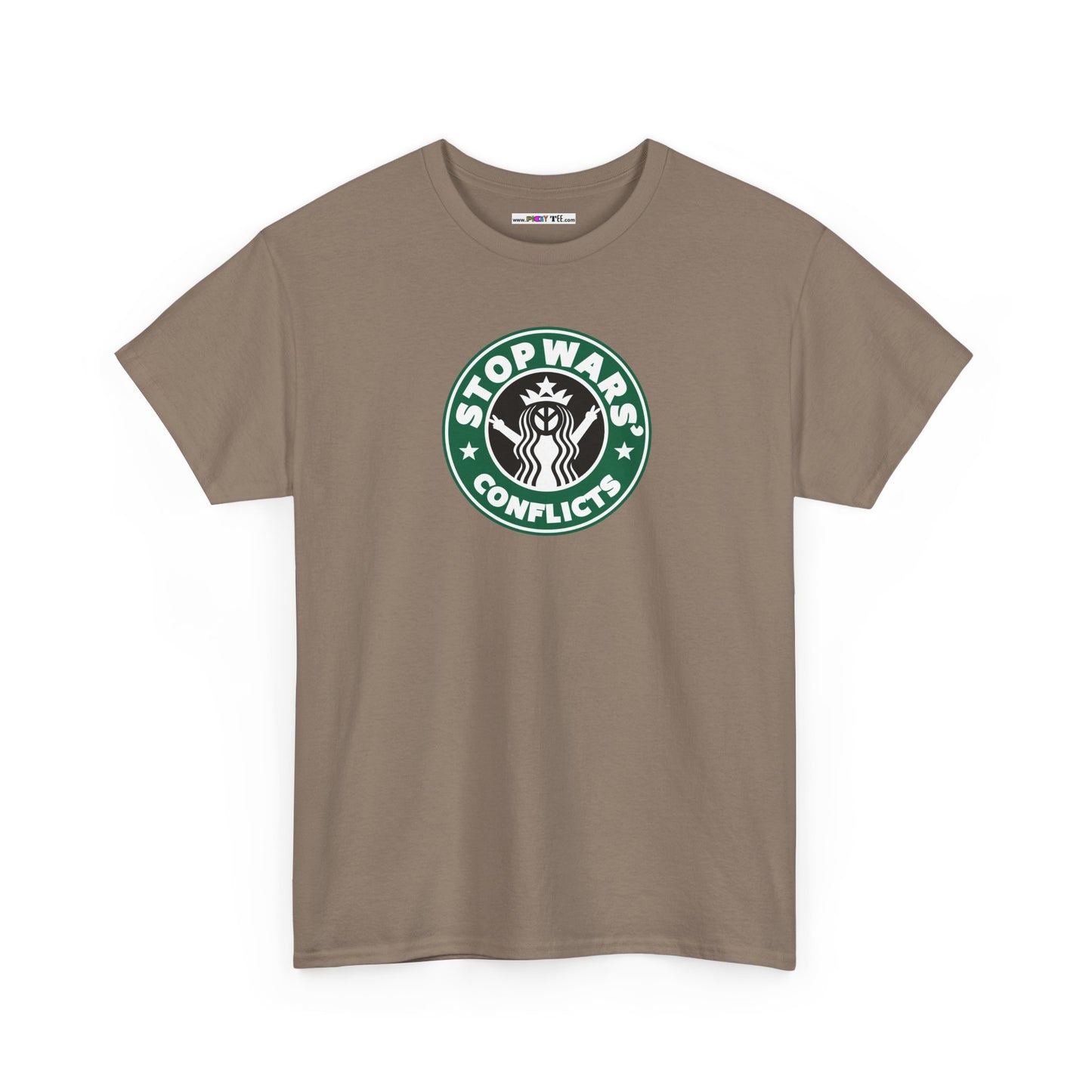 STOP WARS' CONFLICTS Unisex Heavy Cotton Tee