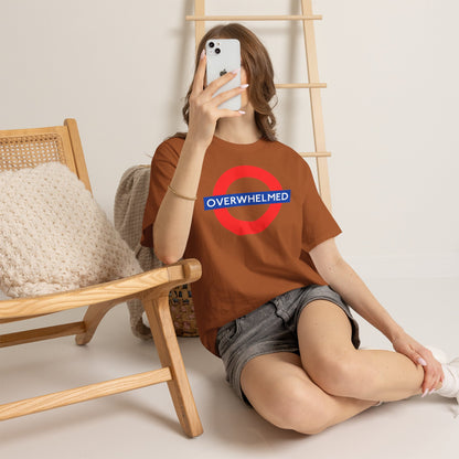 OVERWHELMED Unisex Heavy Cotton Tee