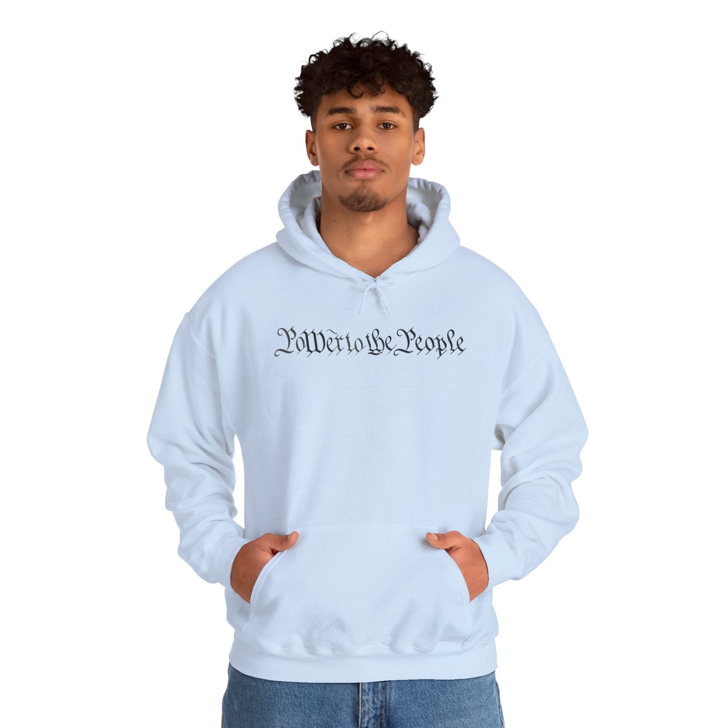 poWEr to THE PEOPLE Unisex Heavy Blend™ Hooded Sweatshirt