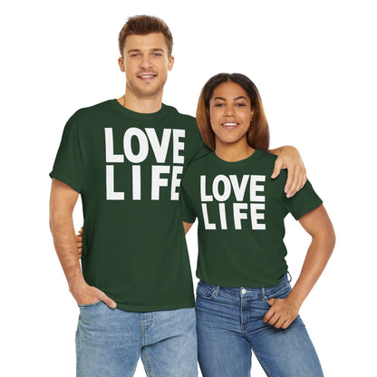 LOVE LIFE Unisex Heavy Cotton Tee