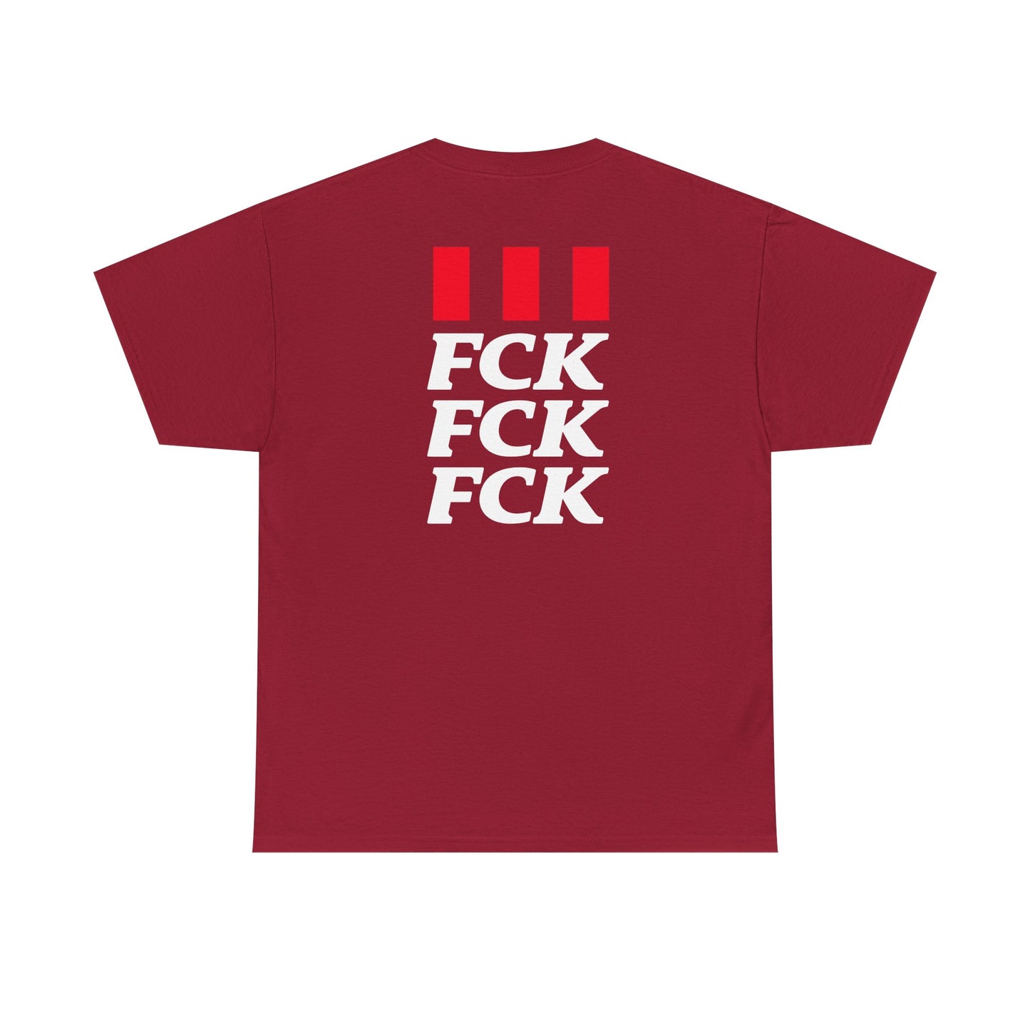 FCK FCK FCK Unisex Heavy Cotton Tee
