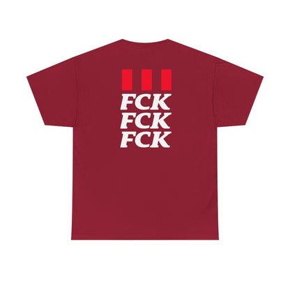 FCK FCK FCK Unisex Heavy Cotton Tee