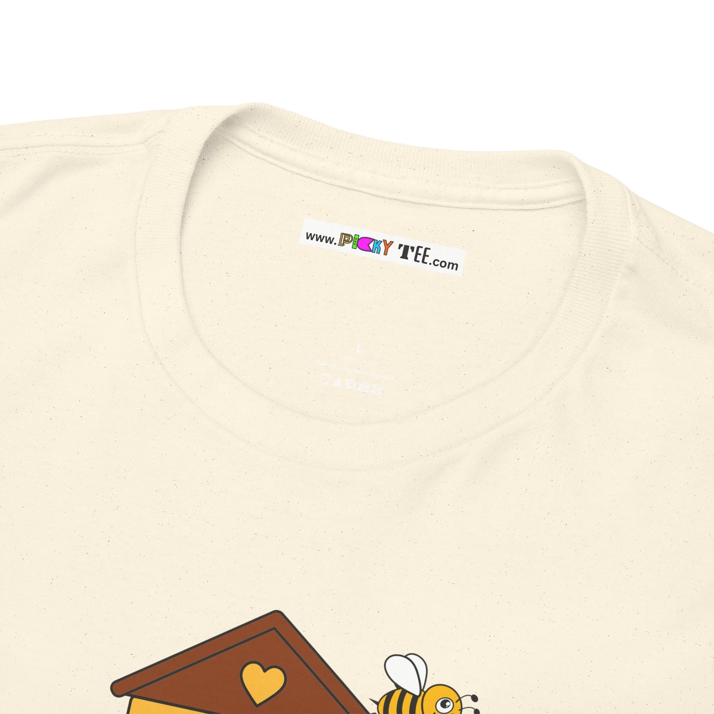 Please Beehive Unisex Heavy Cotton Tee