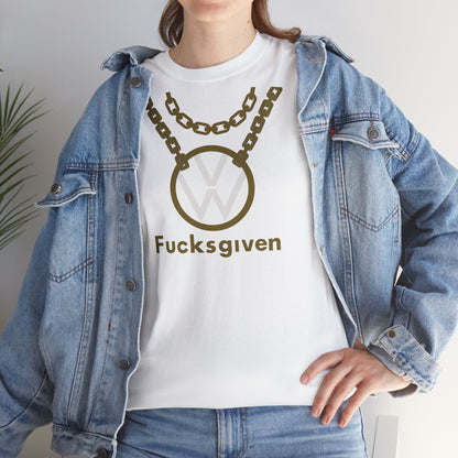 ZER0 Fucksgiven Unisex Heavy Cotton Tee