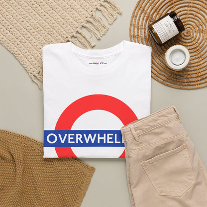OVERWHELMED Unisex Heavy Cotton Tee