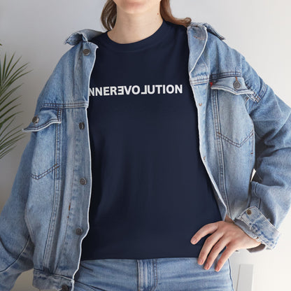 INNERƎVO⅃UTION Unisex Heavy Cotton Tee