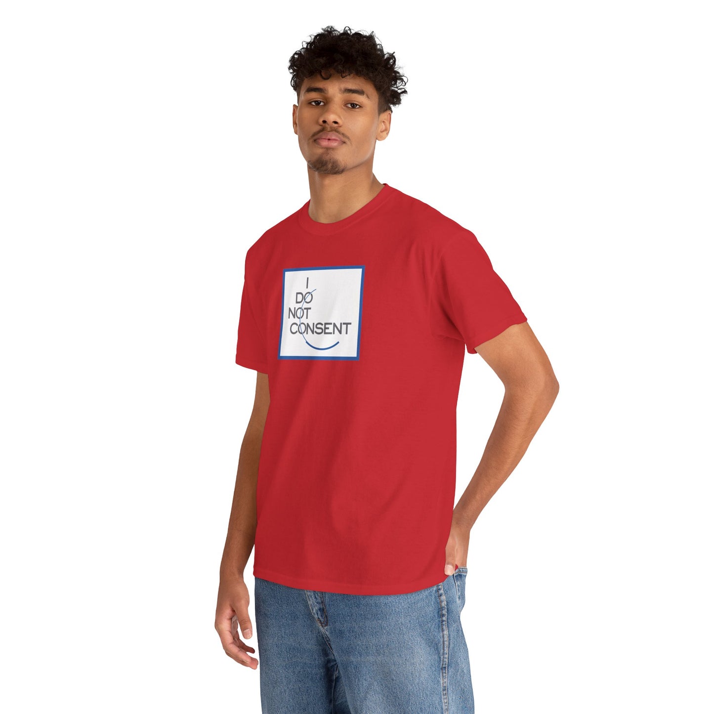 I DO NOT CONSENT Unisex Heavy Cotton Tee