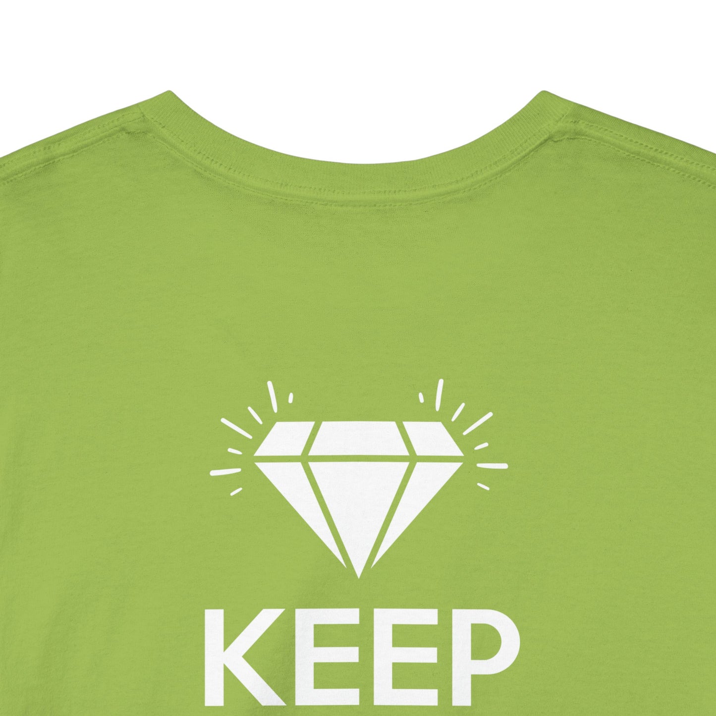 KEEP CRAZY AND SHINE ON Unisex Heavy Cotton Tee