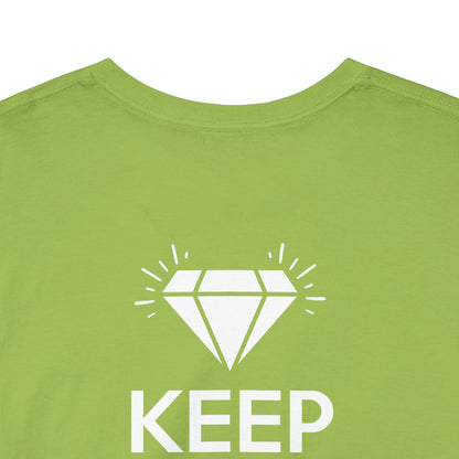 KEEP CRAZY AND SHINE ON Unisex Heavy Cotton Tee
