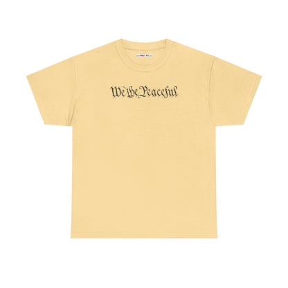 WE THE PEACEFUL Unisex Heavy Cotton Tee