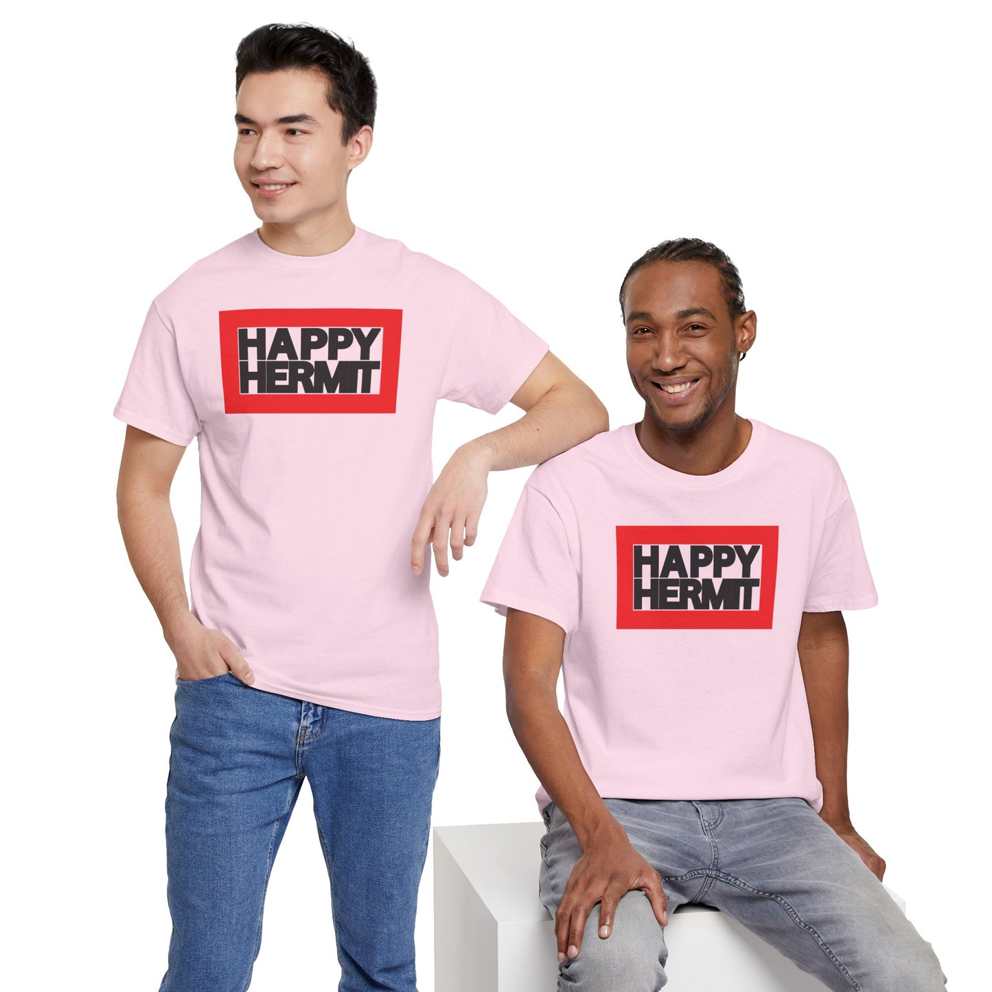 HAPPY HERMIT Unisex Heavy Cotton Tee